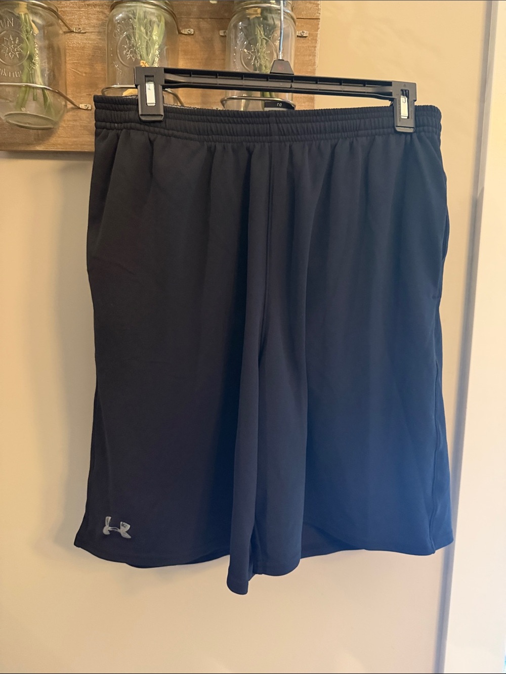 Under Armour Black Men's Athletic Training Shorts